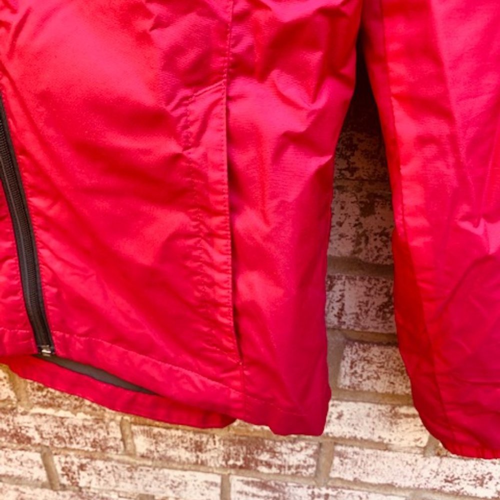 Columbia Girl's Magenta Lightweight Full Zip Coat Jacket Size 14/16 - Picture 6 of 16